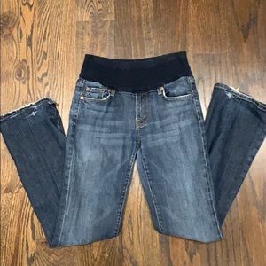 7 For All Mankind maternity jeans
